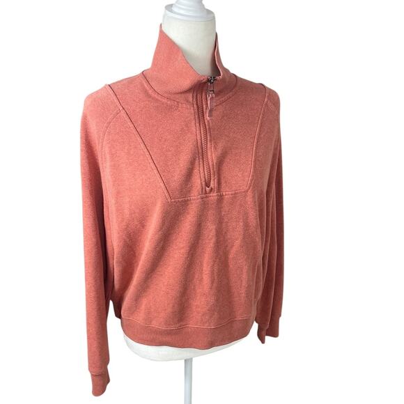 Prana Cozy Up Pullover Women's Size Large Granola Girl Hiking Camping Lounge - Picture 6 of 13